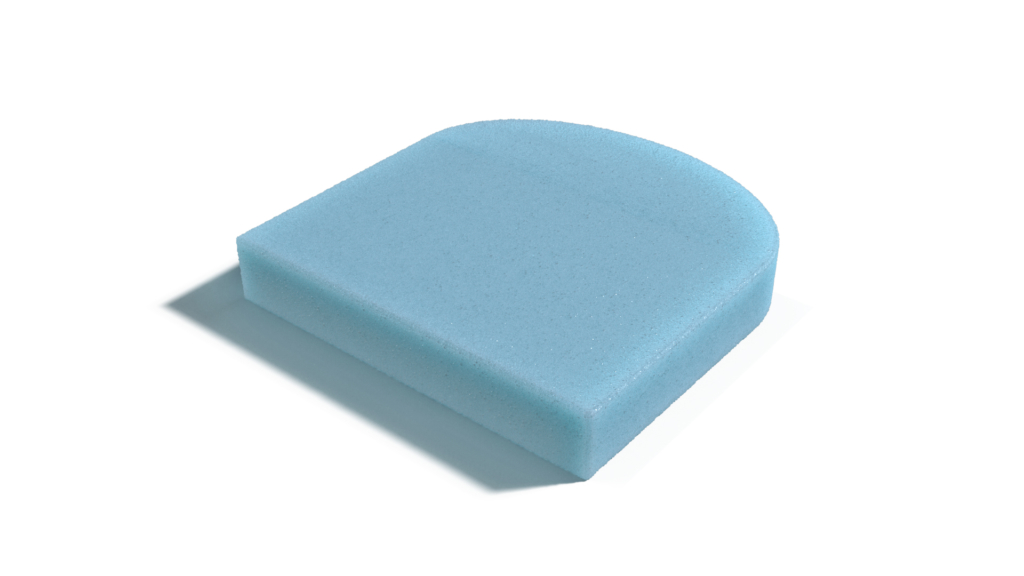 Custom Round Back Cushion