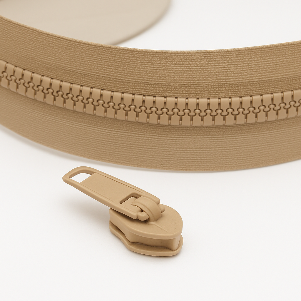 Upholstery Zip Beige