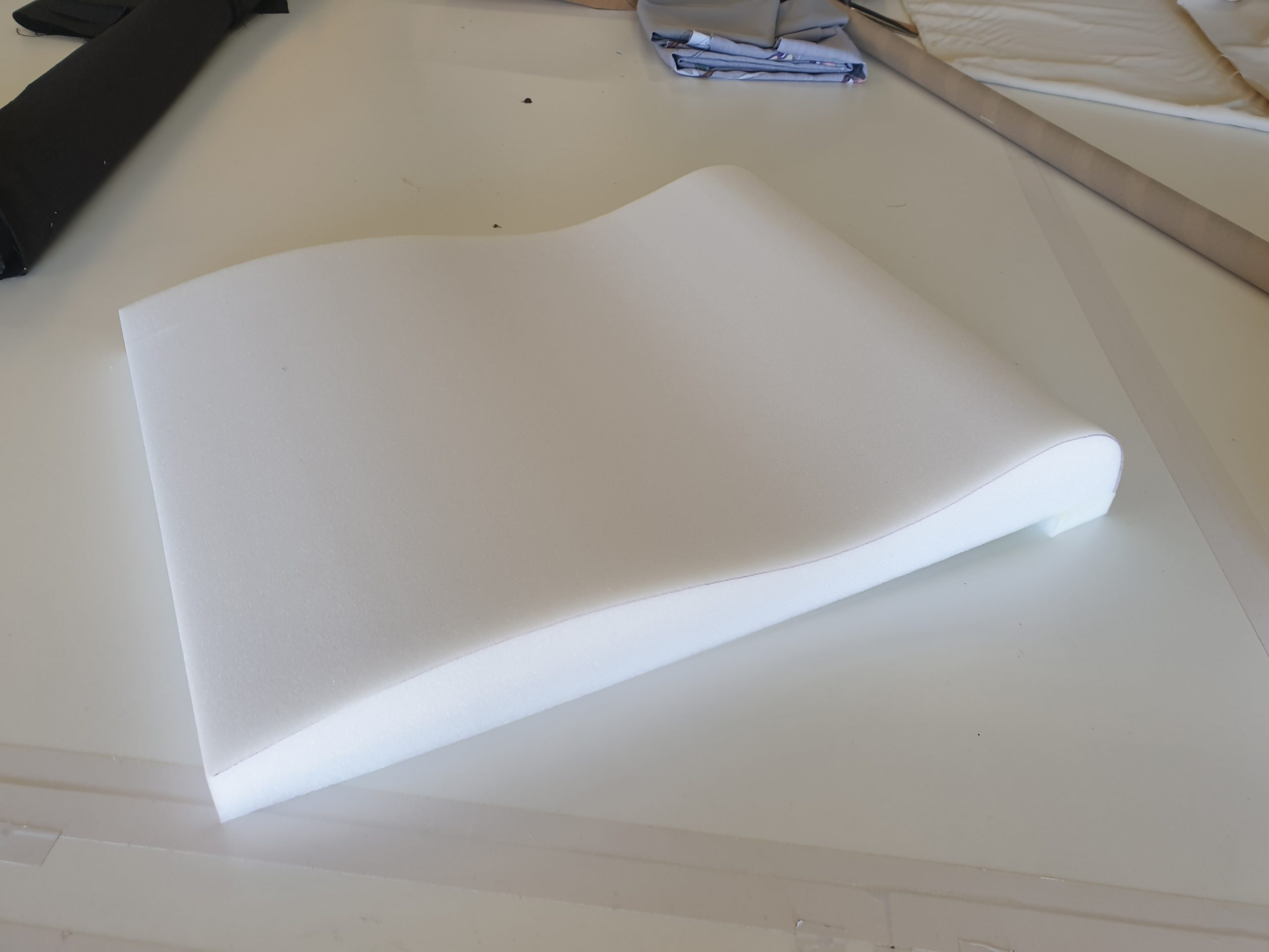 TV chair shaped foam