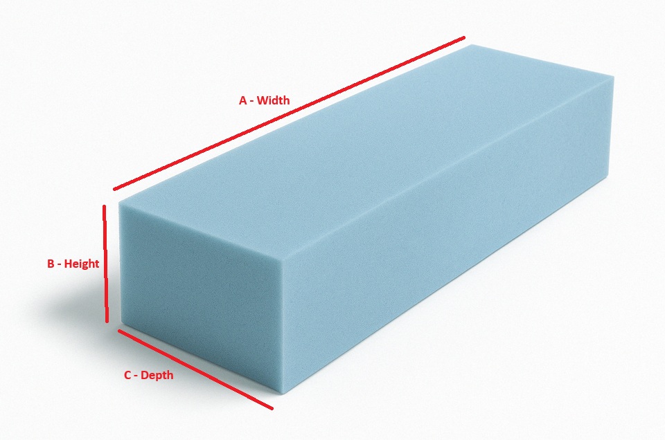 Caravan Bolster with Measurements