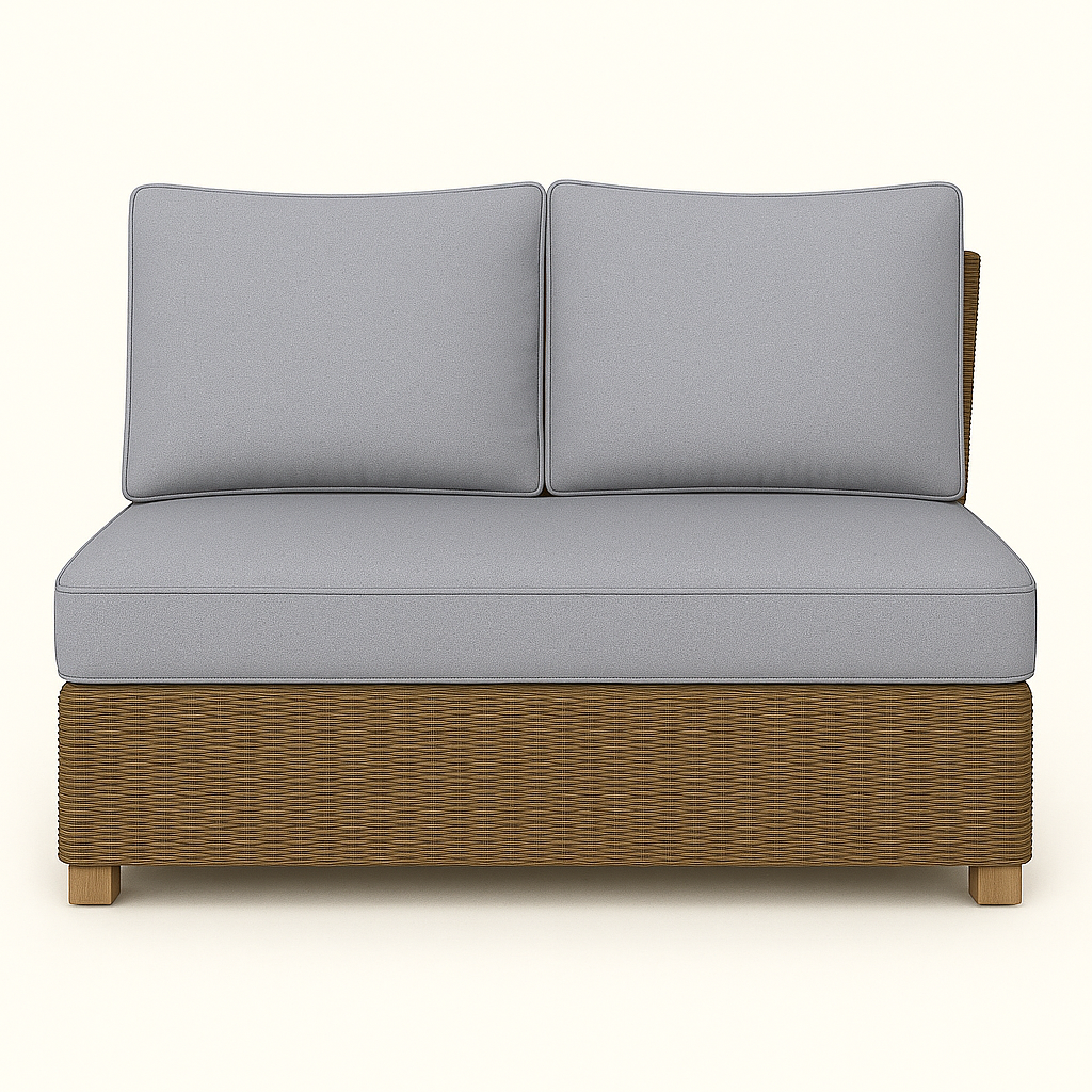 2 seater long base platinum