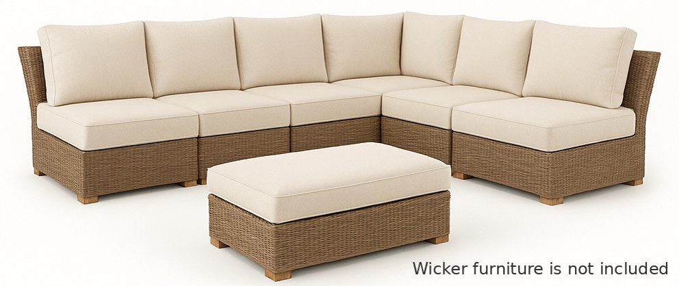 Replacement outdoor cushions