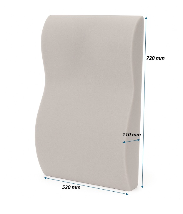 TV Chair Back Foam Measurements