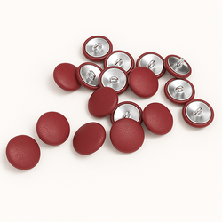 Button Burgundy Vinyl
