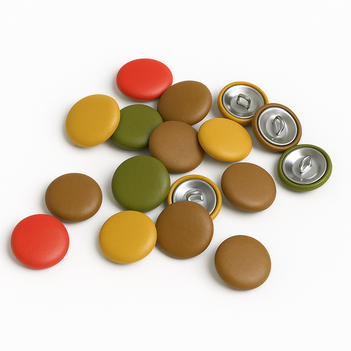 Button custom colour vinyl