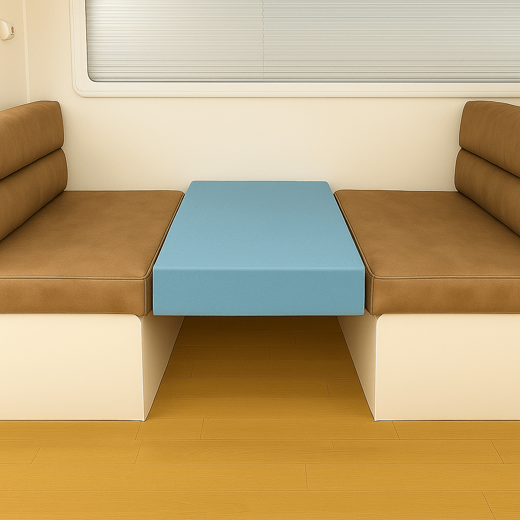 Caravan seating foam only
