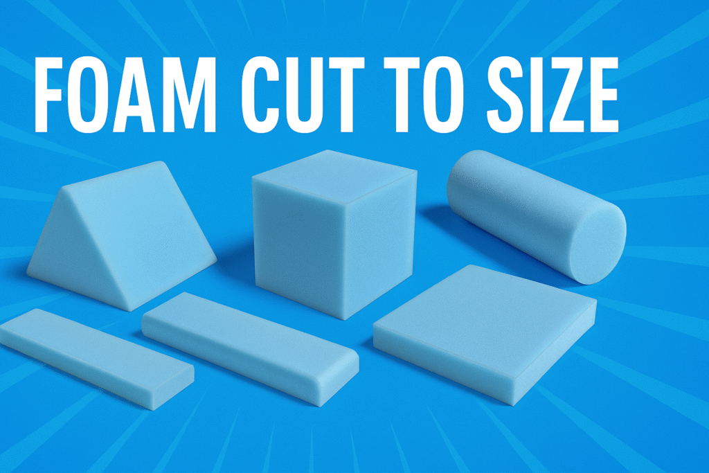 Foam cut to size Tasmania custom shapes and seating