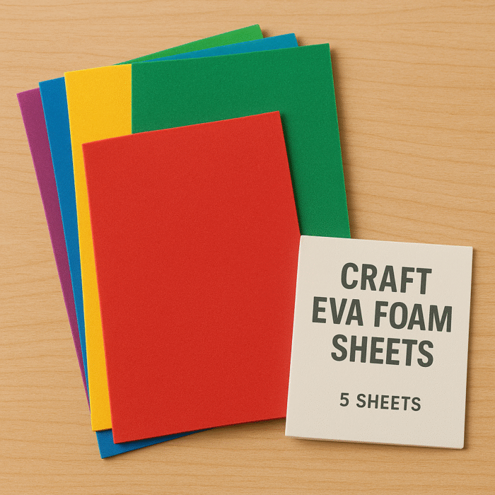 Craft EVA Foam Sheets 5 pack
