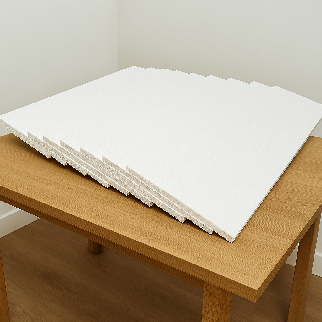 Garage Insulation Panels On Table