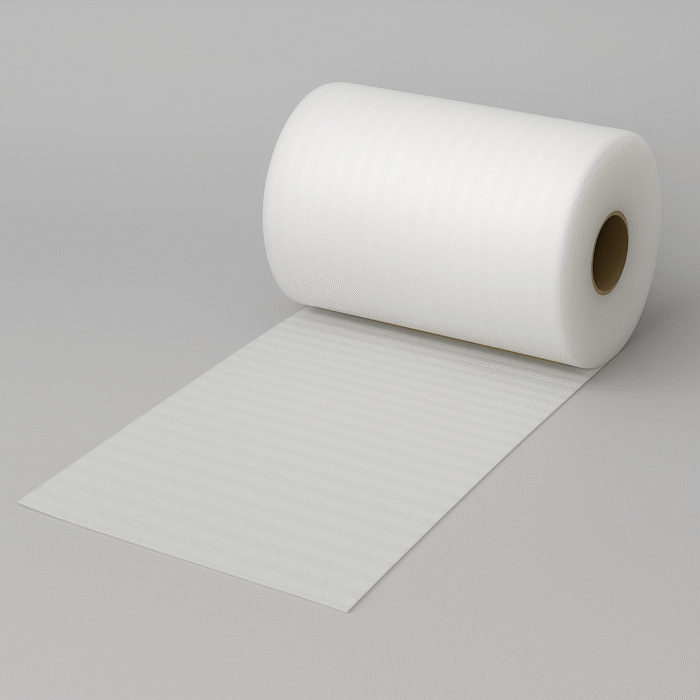 EPE foam roll – closed-cell polyethylene protective wrap for packaging and shipping