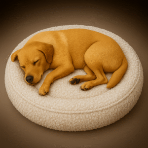 Pearl Everest Circular Dog Bed