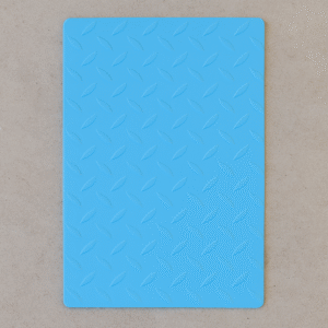 rubber mat blue