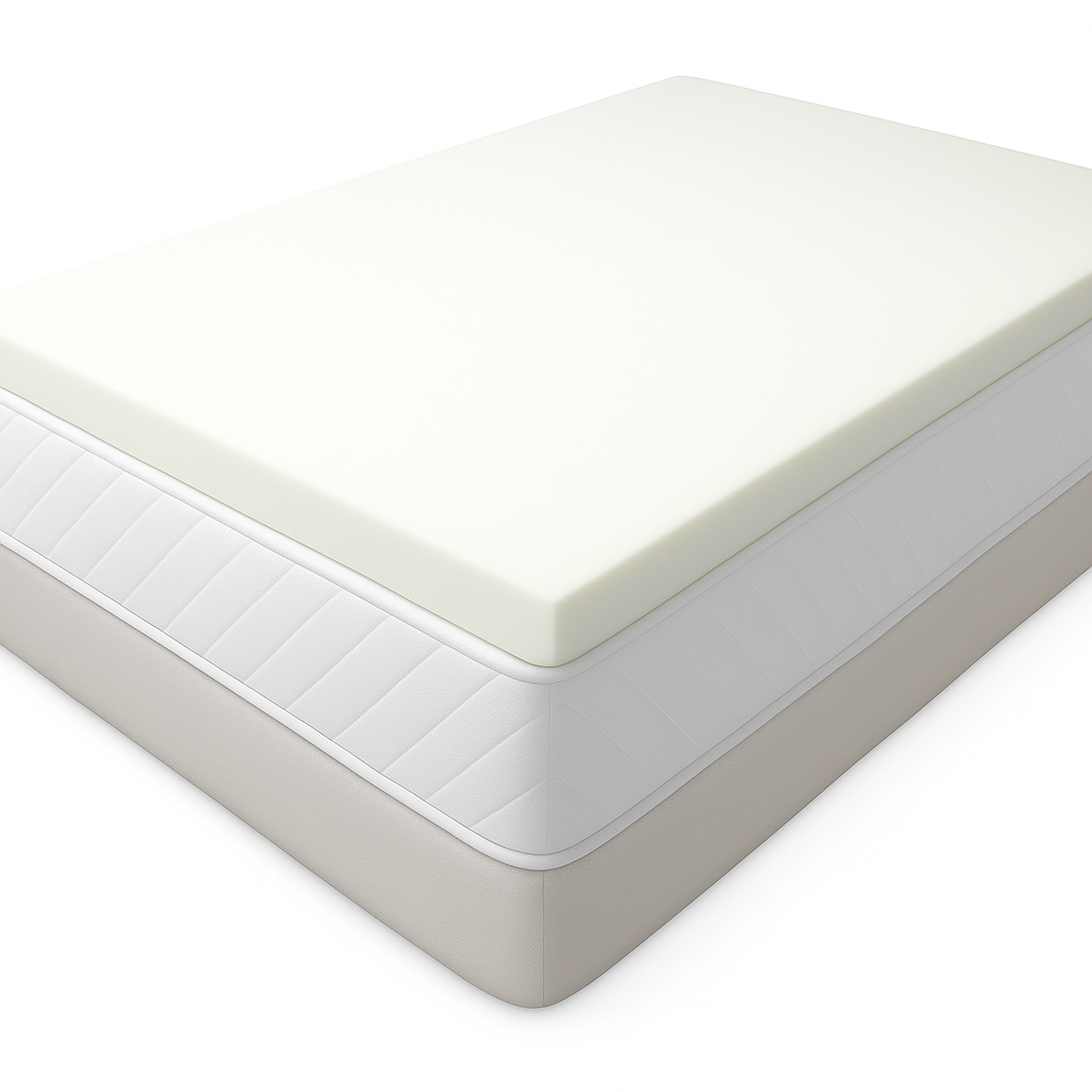 Memory foam mattress topper