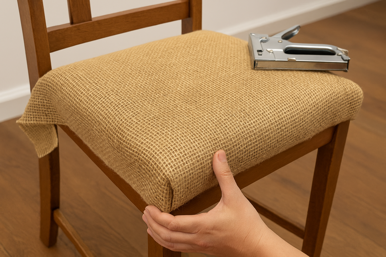 18oz Hessian Cloth Roll 183cm Wide natural jute fabric