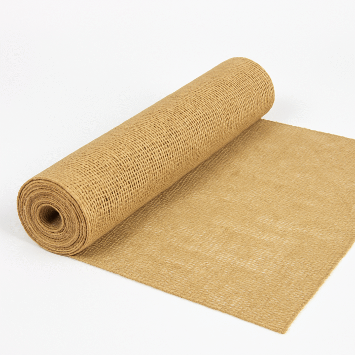 18oz Hessian Cloth Roll 183cm Wide natural jute fabric