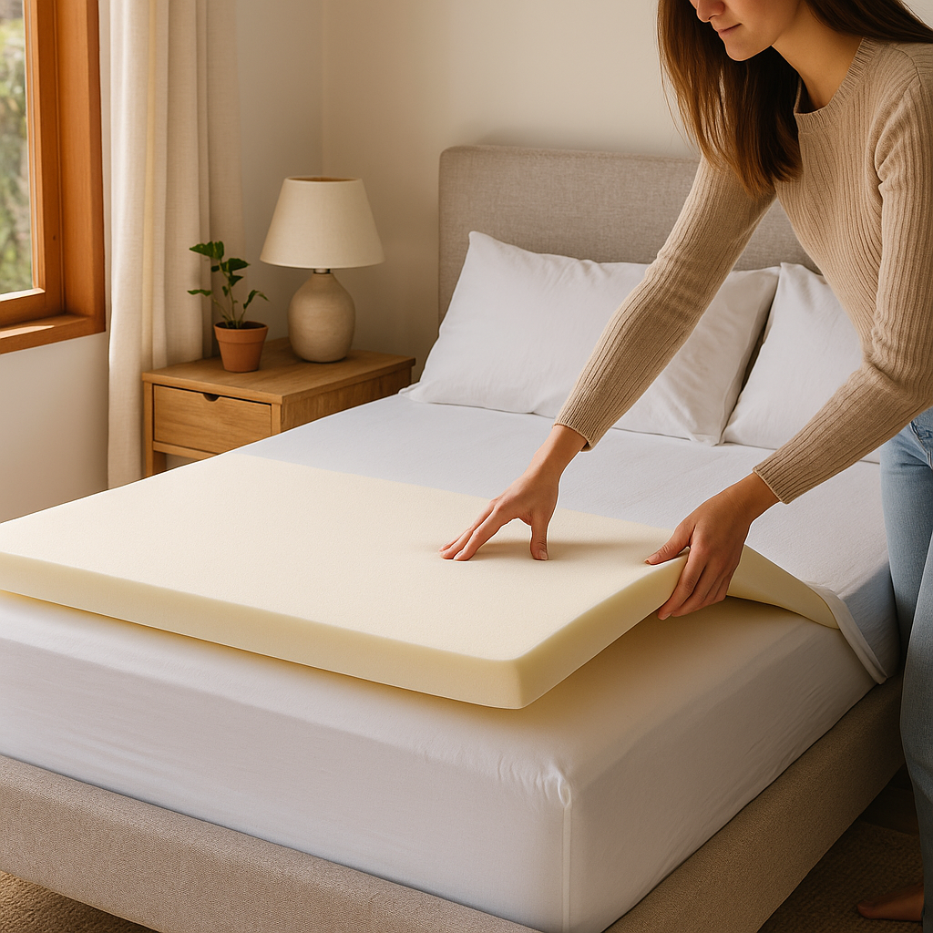 custom foam mattress topper