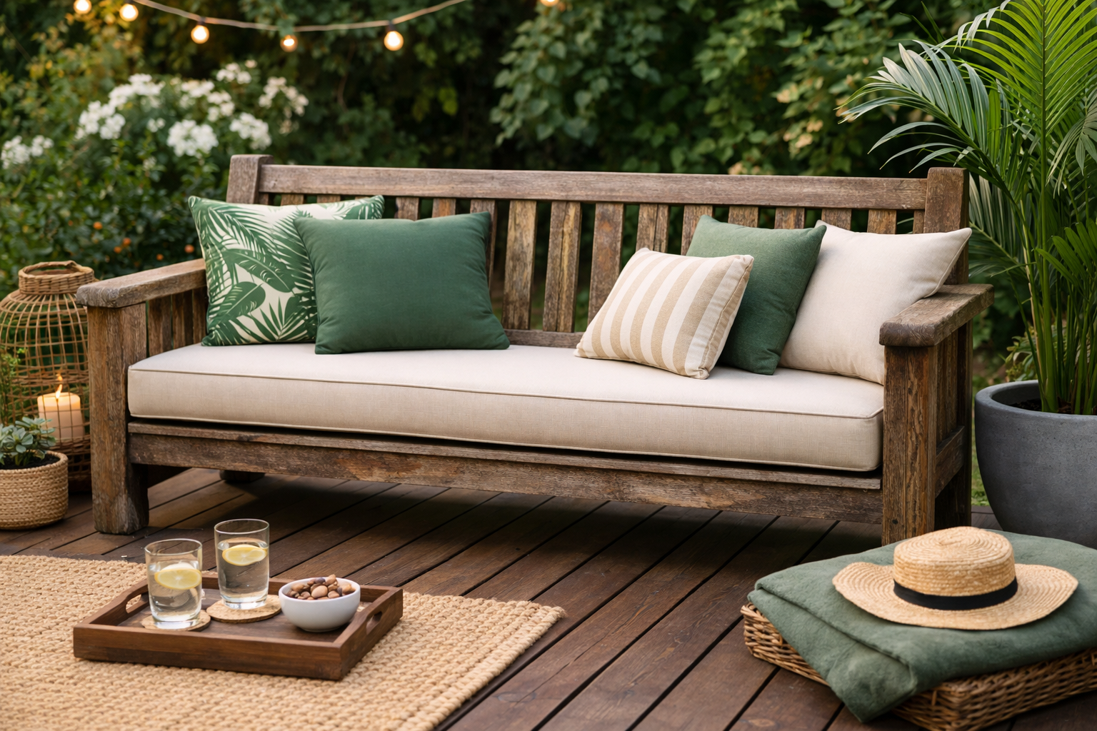Turning Old Timber Benches into Comfy Seats