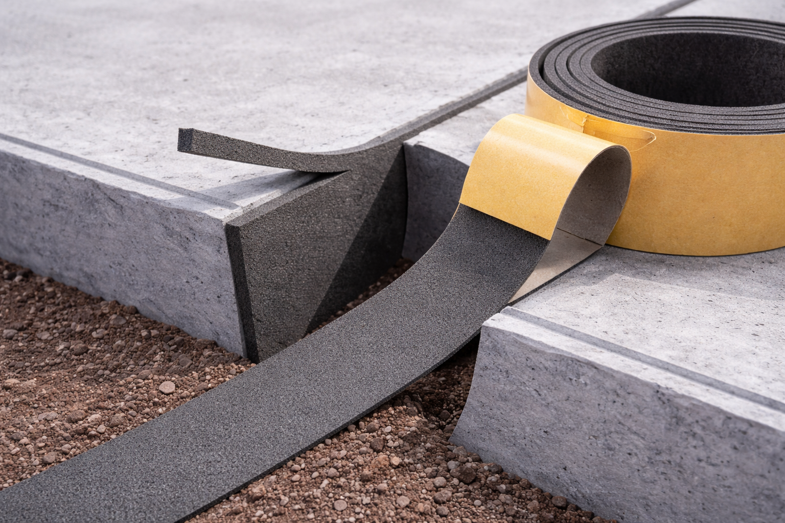 expansion joint foam self adhesive